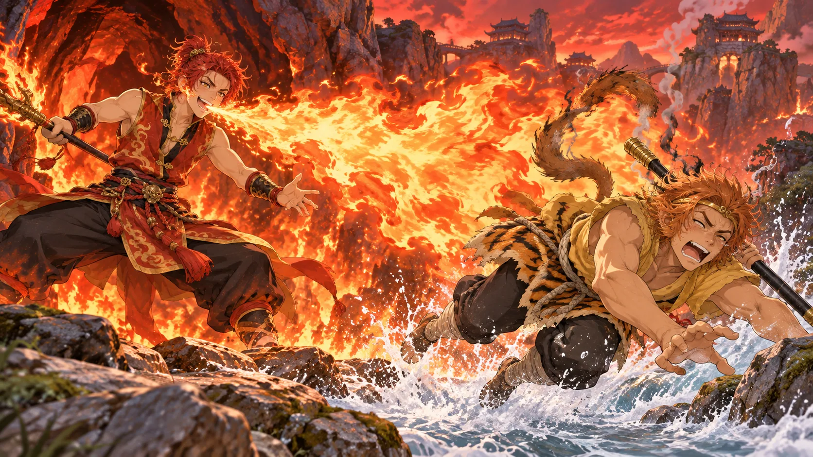 Sneak peek from Journey to the West: samadhi fire